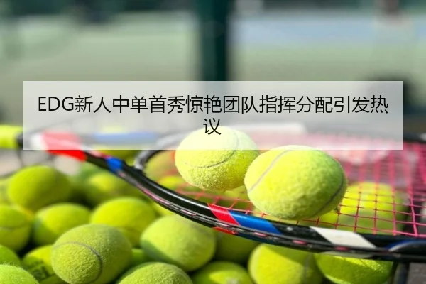 EDG新人中单首秀惊艳团队指挥分配引发热议